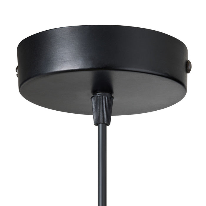 10.25" W Halston Traditional Blue Dome Shade Pendant Light