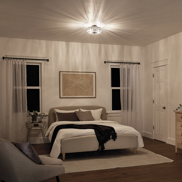11.5" Crystalline Semi-Flush Mount Ceiling Fixture
