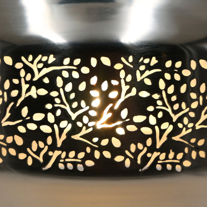 12"H Chapel Hill Teardrop 1-Light Metal Pendant
