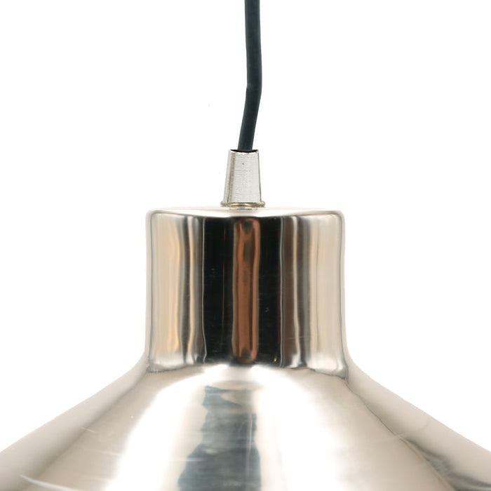 12"H Chapel Hill Teardrop 1-Light Metal Pendant