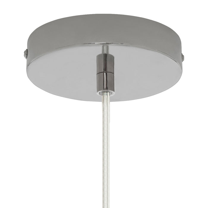 13.375"W Quentin Drum Shade with Charms Pendant Light