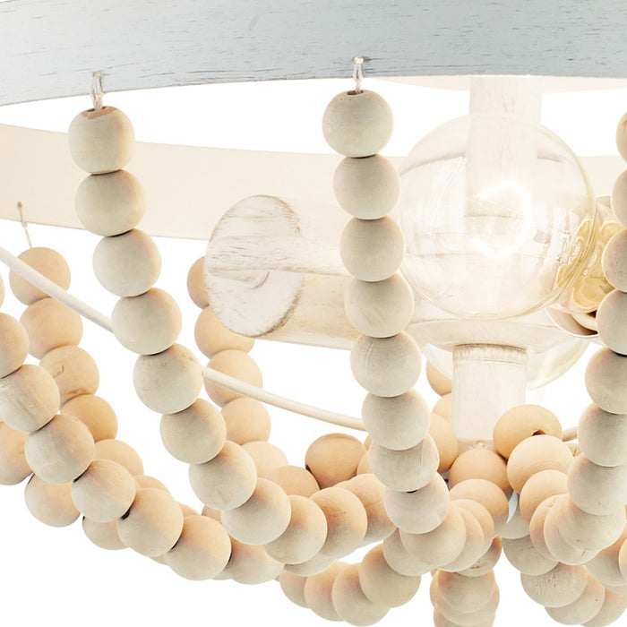 15" Delilah Boho Semi-Flush Mount Ceiling Fixture