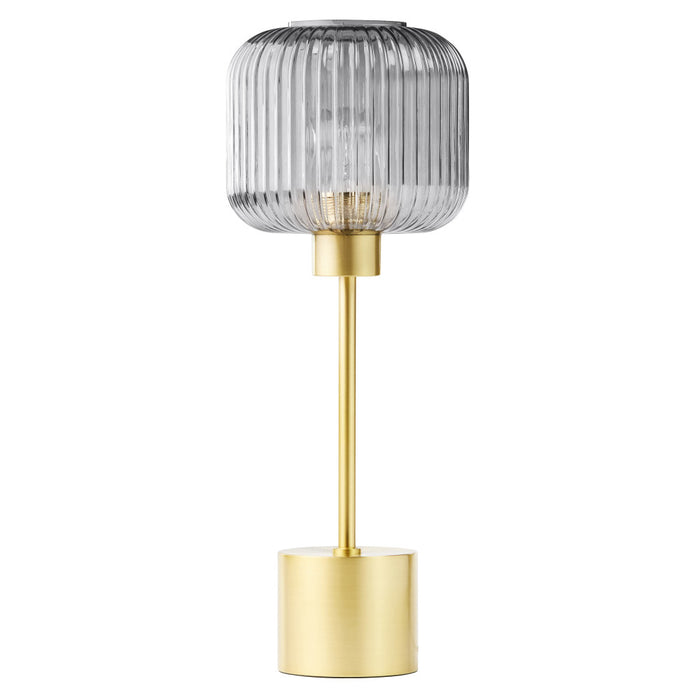 21"H Eagan Globe Shade Table Lamp-Off