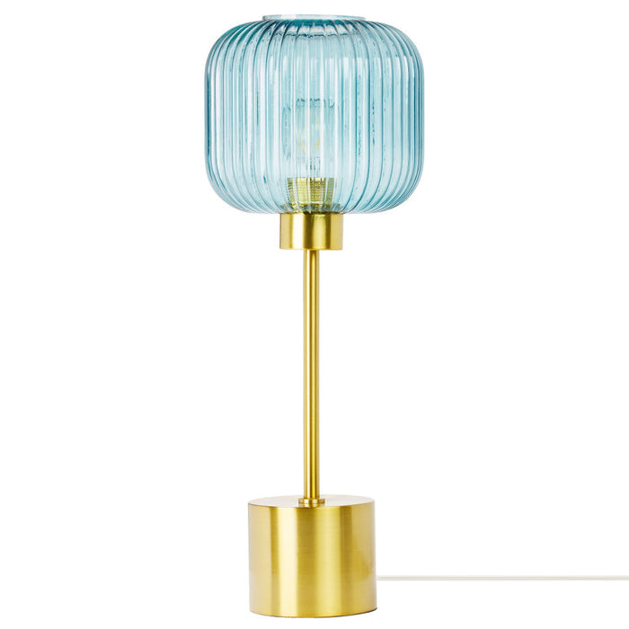 21"H Eagan Globe Shade Table Lamp-Off