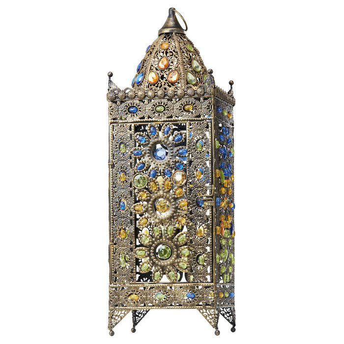 24"H Jeweled Turkish Table LampOff