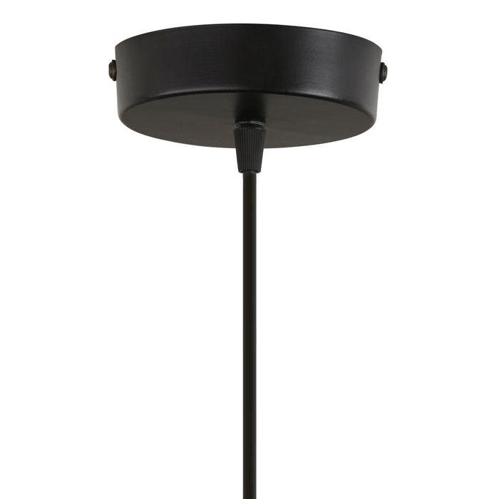 4.75" W 1-Light Haute Glass and Metal Pendant