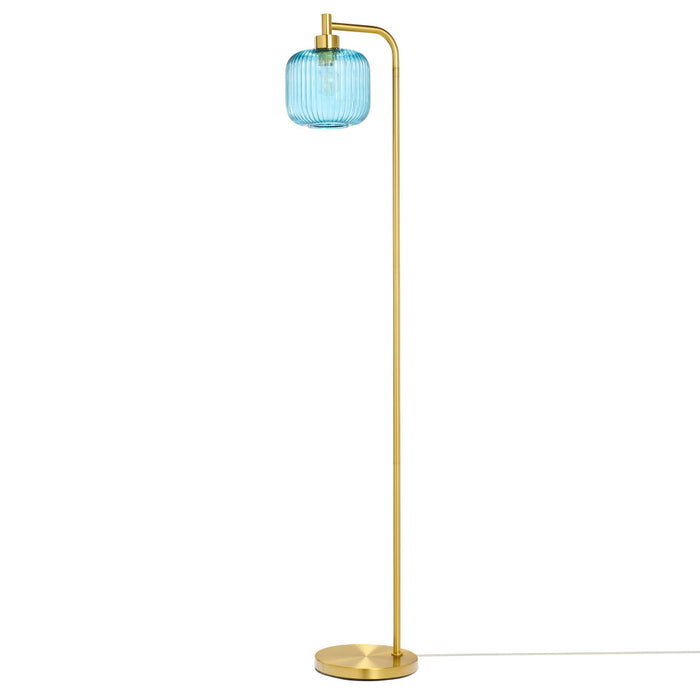 63"H Rowan Globe Shade Floor Lamp-Off