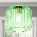7.25"H Gael Retro Globe Shade Pendant Light against a neutral background