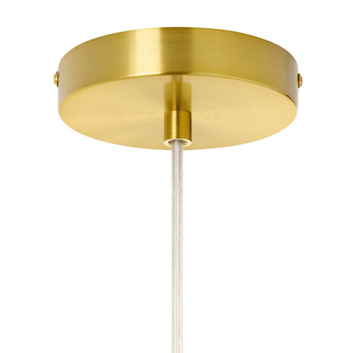 7.25"H Gael Retro Globe Shade Pendant Light