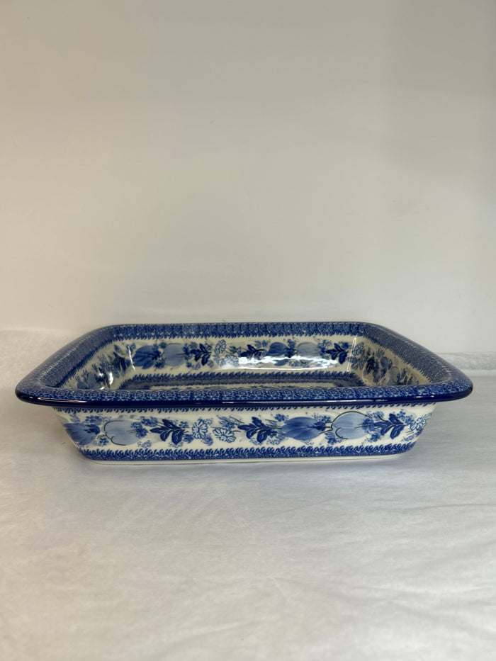 854 ~ Baker ~ Rectangular w/Rim ~ Lasagna ~ 11.25" x 13.75" U5177 ~ U4*