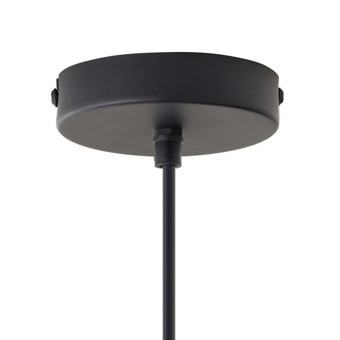 9.5" W Scarlett Modern White Blown Glass Globe Shade Pendant Light