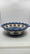 A185 Wavy Pie Plate  - D82