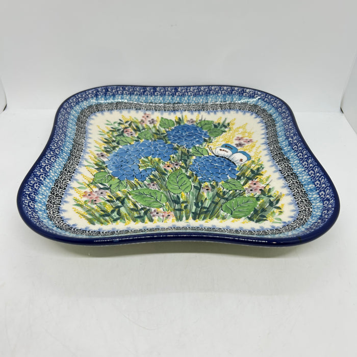 Tray ~ Square Fluted (9.5 in.) ~ U5048 - U6!