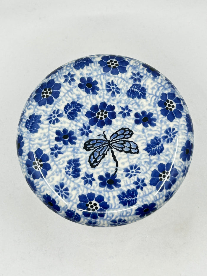 European Butter Dish ~ 3.75W x 3H ~ 1443X - T3!