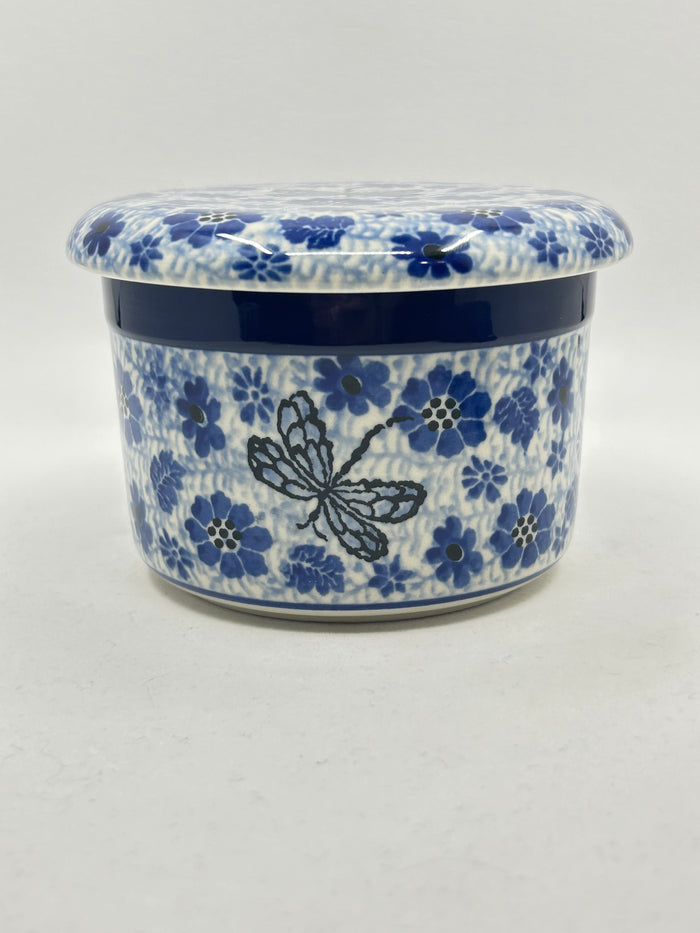 European Butter Dish ~ 3.75W x 3H ~ 1443X - T3!