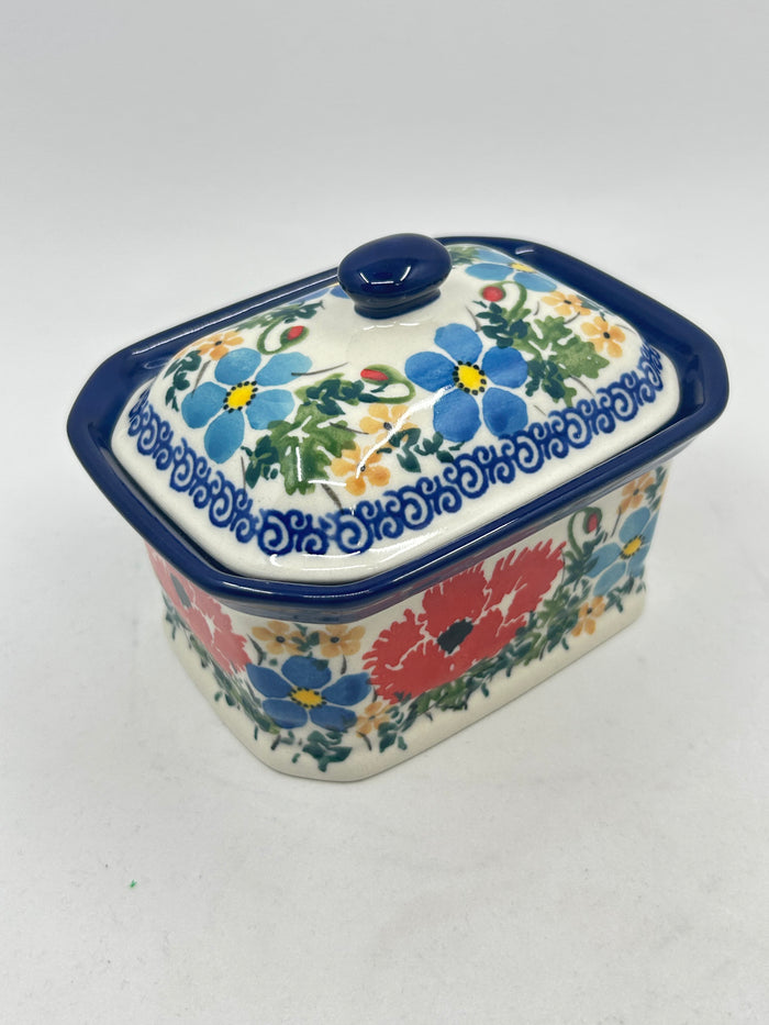 Covered Container ~ 3.25H x 3.5W x 4.5L ~ U5149 ~ U4!