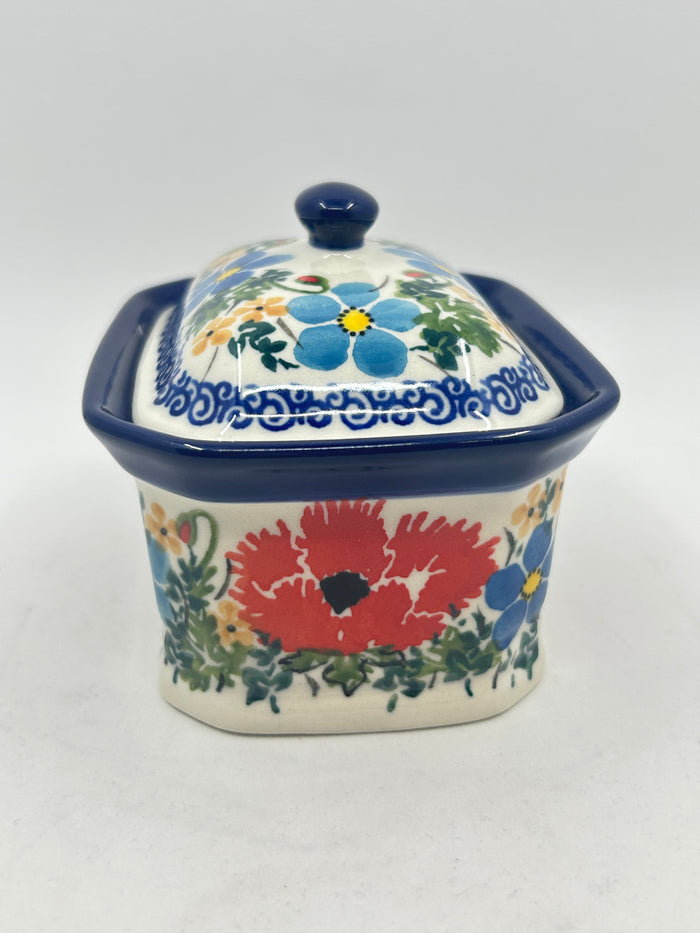 Covered Container ~ 3.25H x 3.5W x 4.5L ~ U5149 ~ U4!