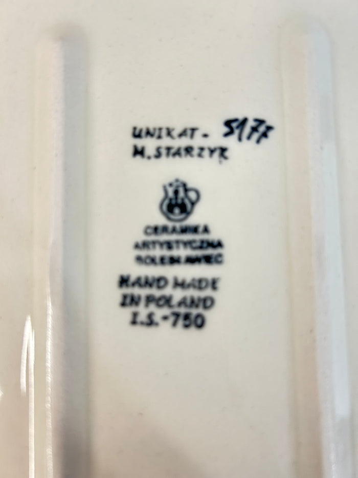854 ~ Baker ~ Rectangular w/Rim ~ Lasagna ~ 11.25" x 13.75" U5177 ~ U4*