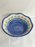 Bowl ~ Wavy Edge ~ Medium ~ 10 inch - 3371X - T4*