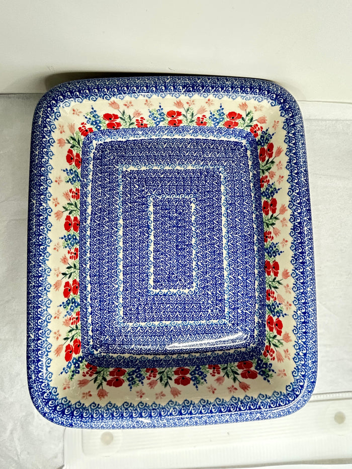 Baker ~ Rectangular w/Rim ~ Lasagna ~ 11.25 x 13.75 inch ~ 3220X ~ T4*