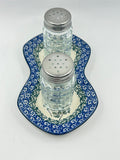 Salt and Pepper Glass/Pottery Combo - 2273X (Discontinued Base)