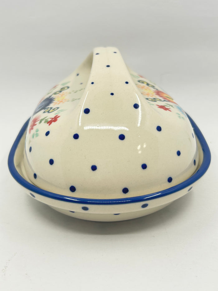 Second Quality Butter Dish with Handle  - GP24