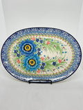 Wider 12" Oval Platter - U5157 - U4!