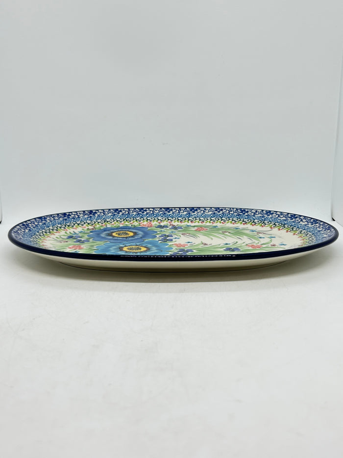 Wider 12" Oval Platter - U5157 - U4!