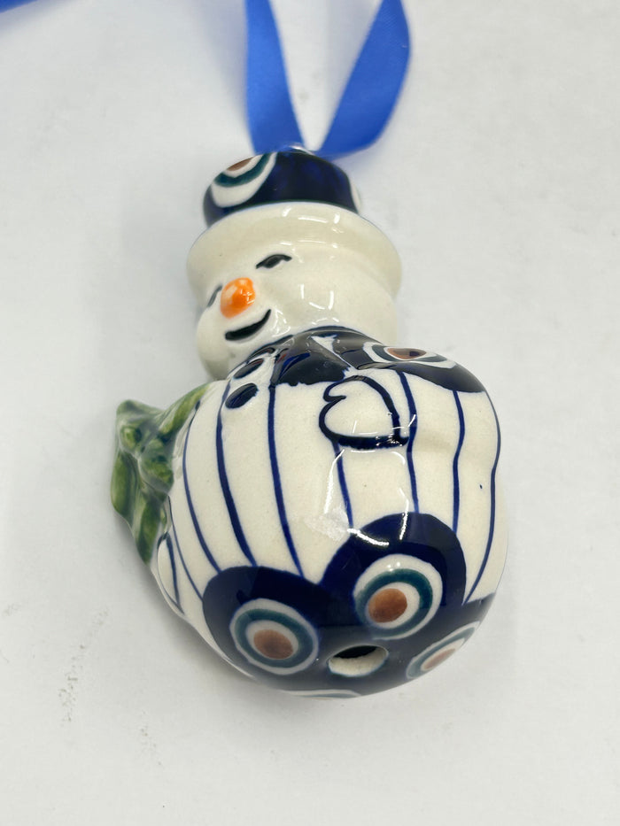 Ornament Snowman with Tree - 054A