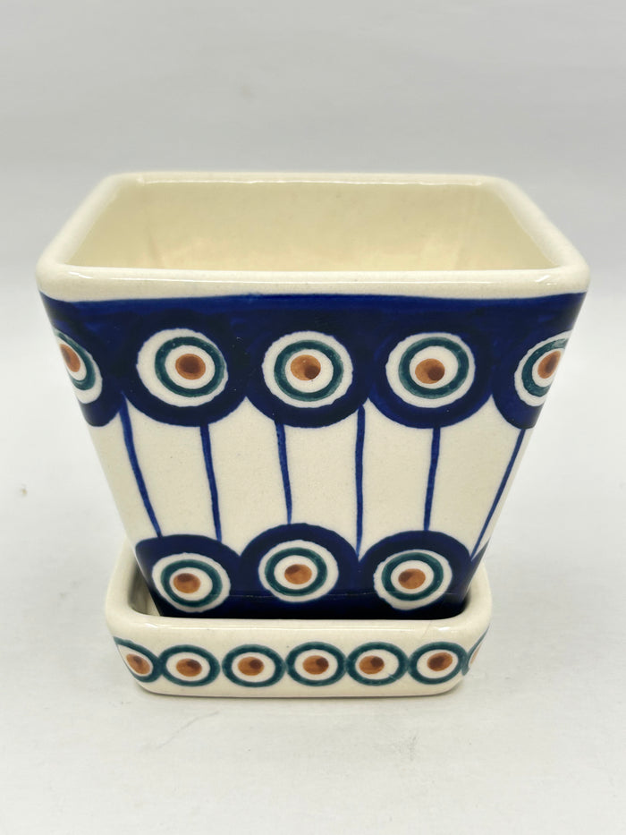 Second Quality Square Flower Pot  - 054A