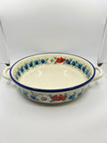 420 ~ Baker ~ Round w/ Handles ~ 10" ~ 2511X - T3!
