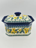 Covered Container ~ 4"H x 4"W x 6"L ~ 3299X ~ T4!