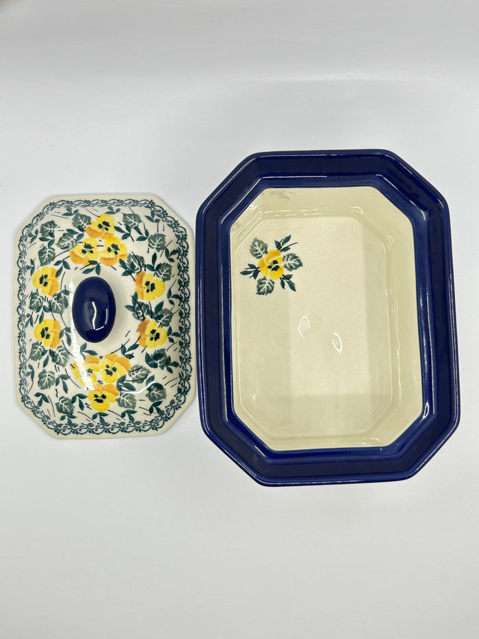 Covered Container ~ 4"H x 4"W x 6"L ~ 3299X ~ T4!