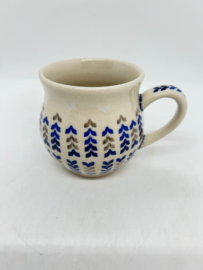 Pottery Misfit - Lady Blue 8 oz Bubble Mug - 002- U3