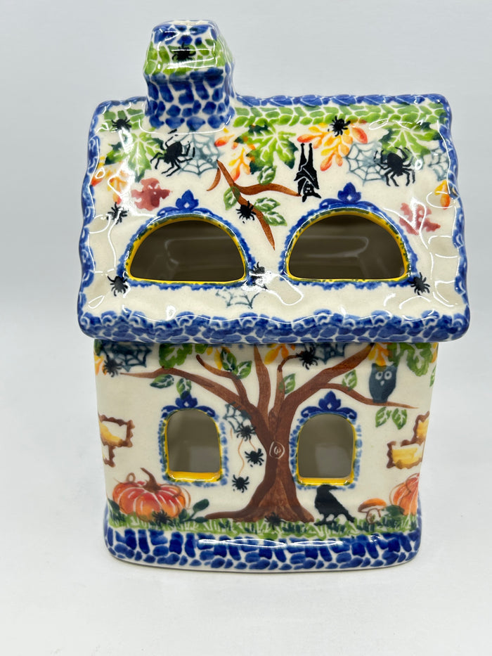 Large House Luminary - Fall & Pumpkin - A1