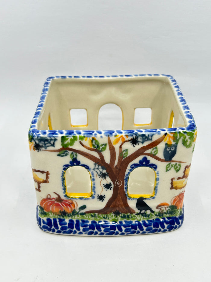 Large House Luminary - Fall & Pumpkin - A1