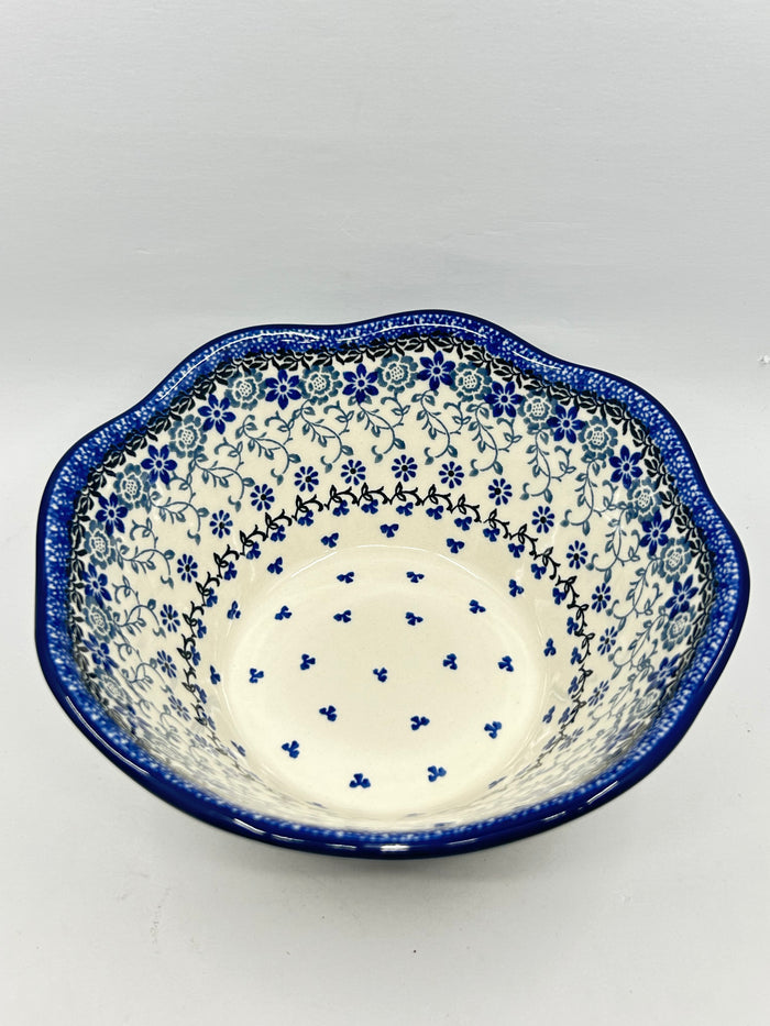 Bowl ~ Wavy Edge ~ Small ~ 8 inch ~ 2158X - T3*