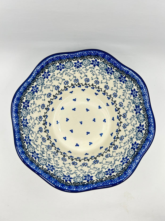Bowl ~ Wavy Edge ~ Small ~ 8 inch ~ 2158X - T3*