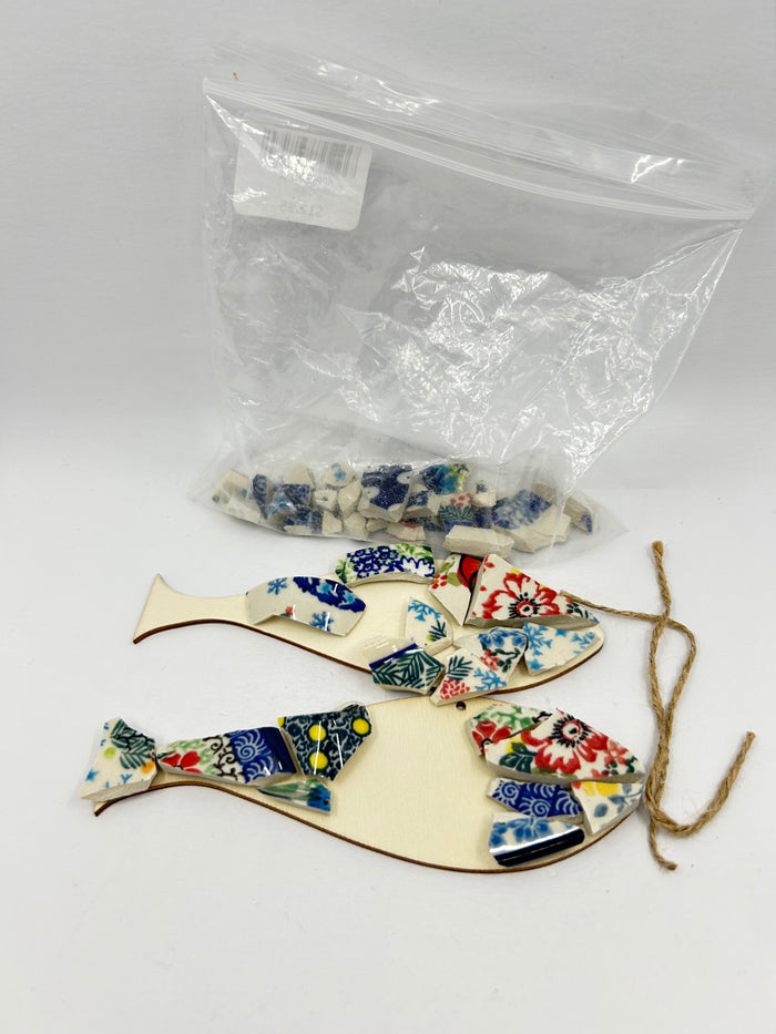 Double Little Fish Mosaic Polish Craft Kit