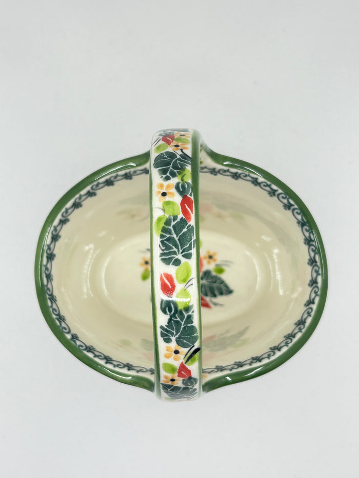 Basket with Handle ~ U4799 ~ U3!