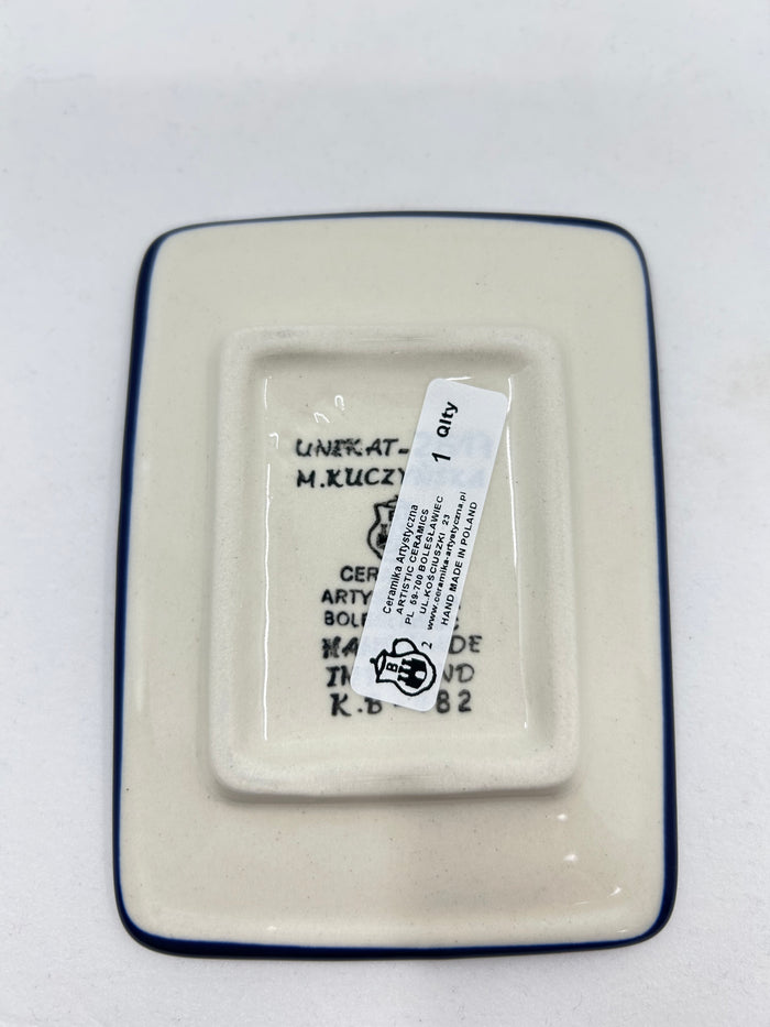 Soap Dish ~ 3.25 x 4.25 inch ~ U2617 ~ U3!