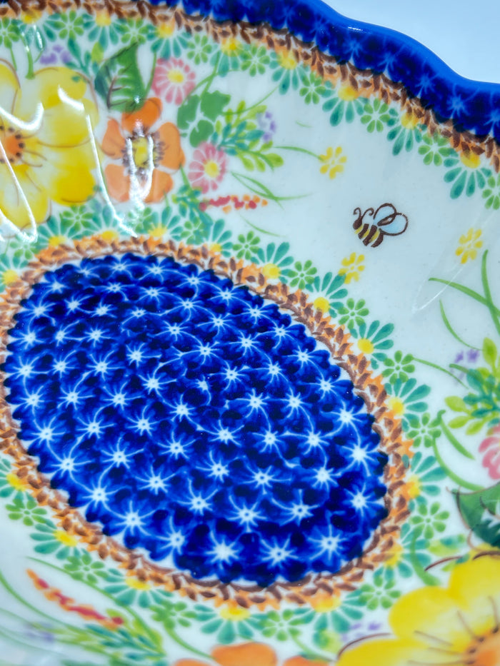 Wavy Oval Bowl - A816 - A1