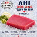 Ahi yellowfin tuna steaks