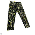 Athletic Capris By Calvin Klein Performance In Black & Green, Size: L