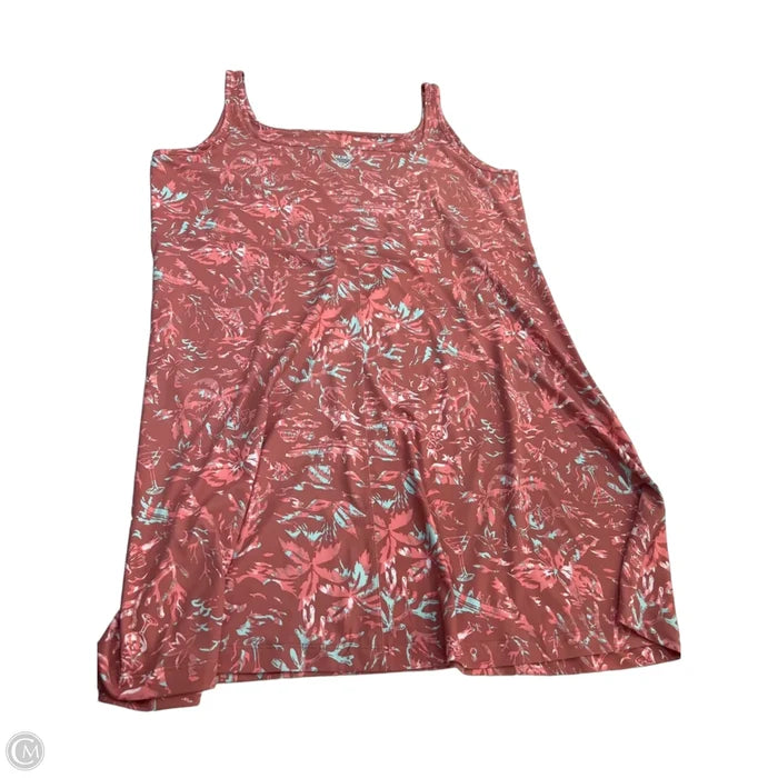 Athletic Dress By Columbia In Pink, Size: 2x