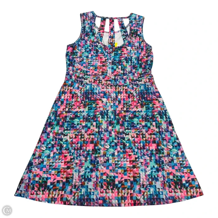 Athletic Dress By Reel Legends In Multi-colored, Size: M