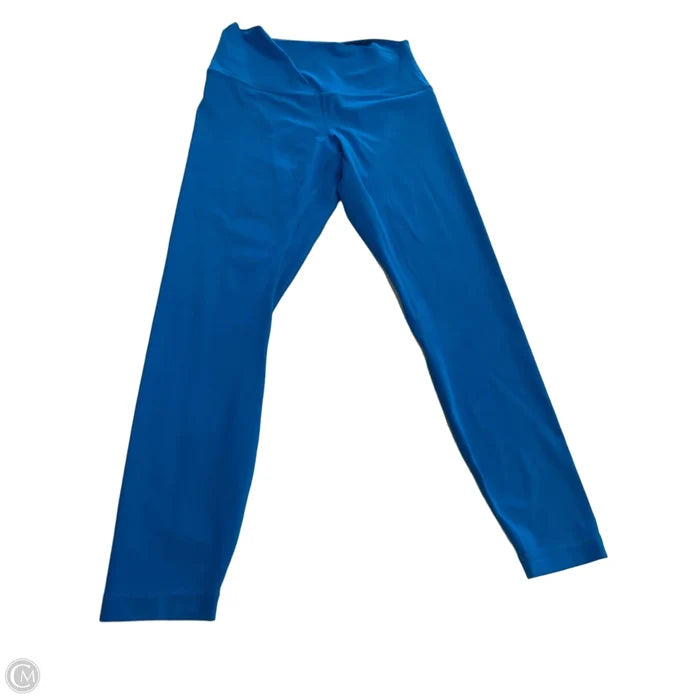 Athletic Leggings By Lululemon In Blue, Size: M