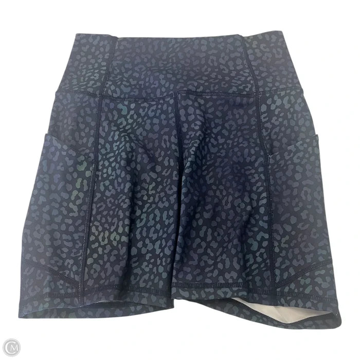 Athletic Shorts By Fabletics In Black & Green, Size: Xs