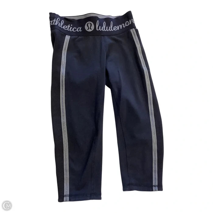 Athletic Shorts By Lululemon In Black, Size: 4