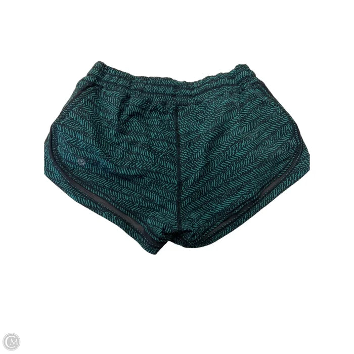 Athletic Shorts By Lululemon In Green, Size: 6